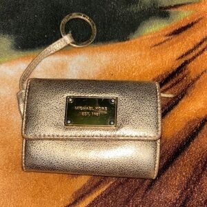 Michael Kors Metallic Gold Keychain